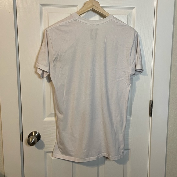 ASAP A$AP Rocky white w/ inverted & posterized black profile graphic tee sz L - Picture 5 of 10